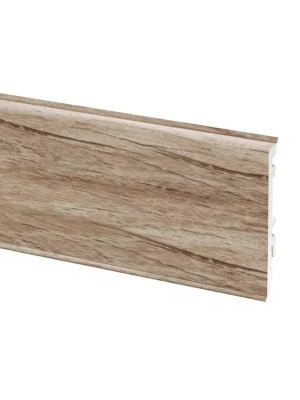 Sleva Podlahová lišta soklová PVC - MASTERLINE 353 Pacifik Matný - 80 mm (2,2m)