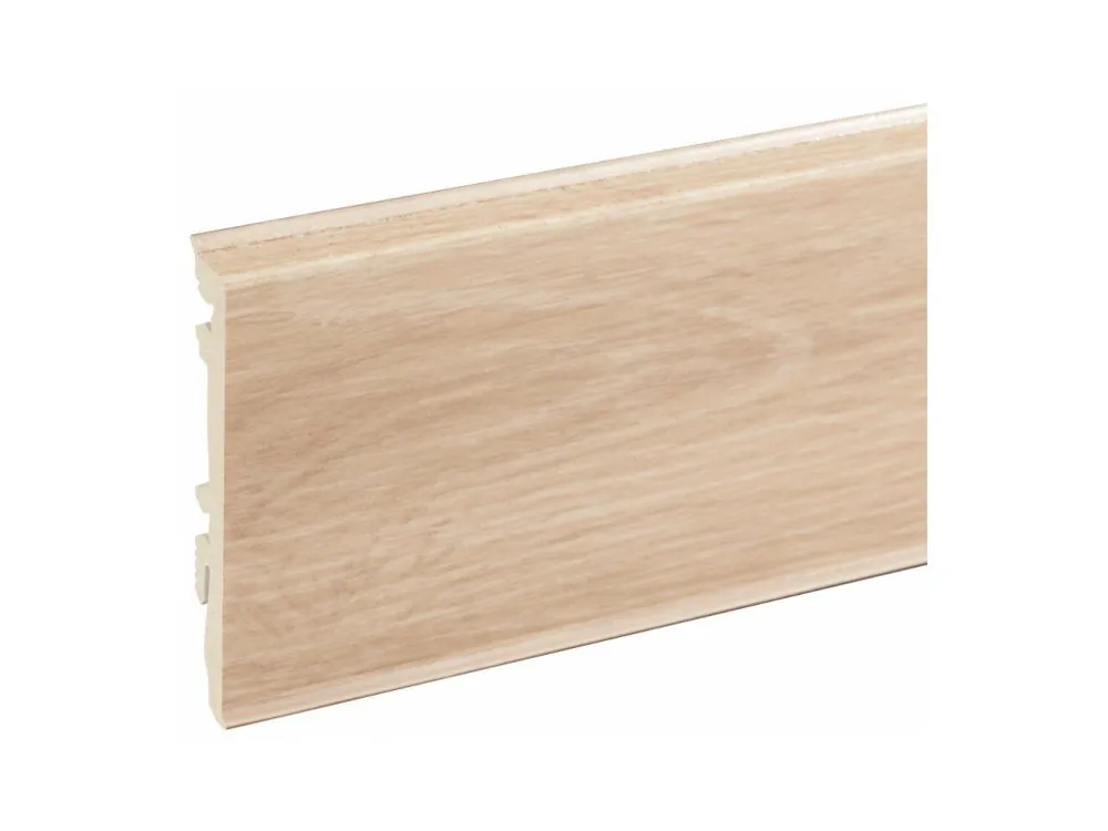 Direct Verzonden Podlahová lišta soklová PVC - MASTERLINE 468 Sienna Matný - 80 mm (2,2m)