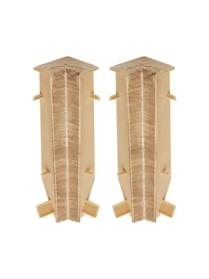 Cenově Výhodný Vnitřní roh k liště - MASTERLINE 470 Tabák - 80mm - 2 ks