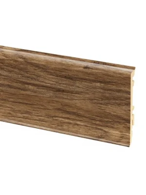 Nejnovější Verze Podlahová lišta soklová PVC - MASTERLINE 355 Vincenza Matná - 80 mm (2,2m)