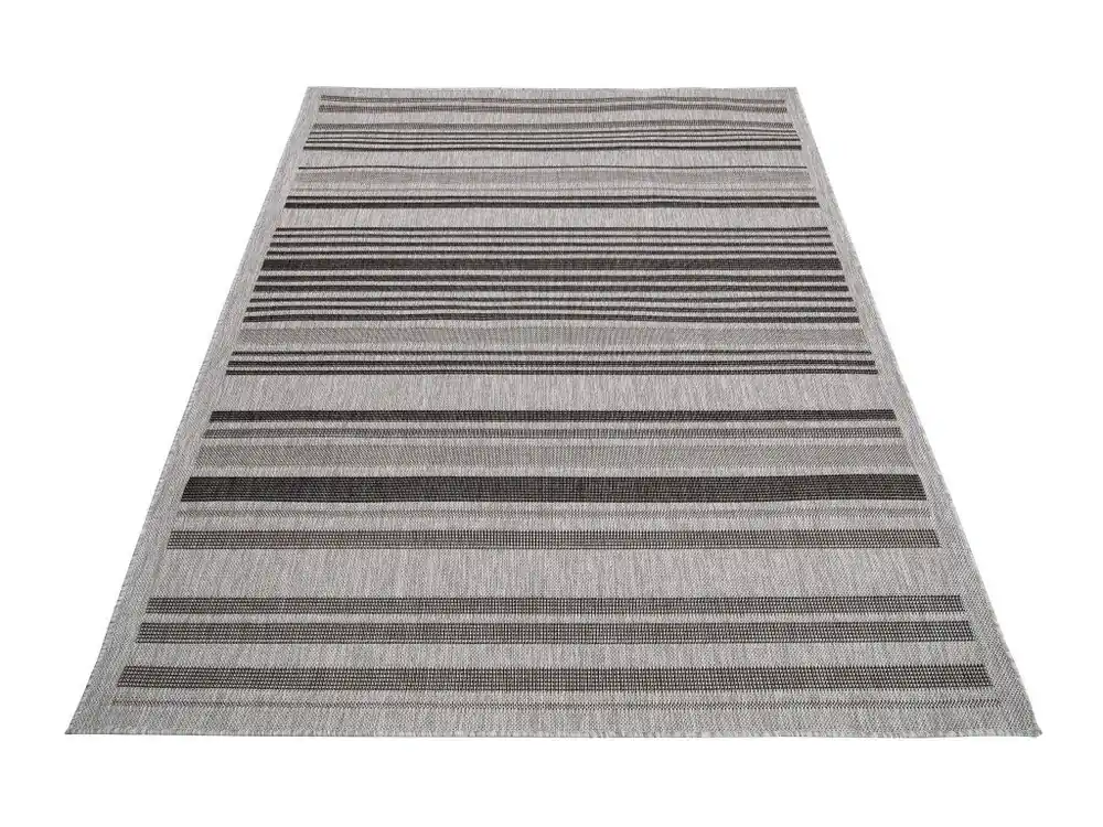 Kusový koberec Sisal MELISSA KL69B Pruhy šedý Expresní Doručení
