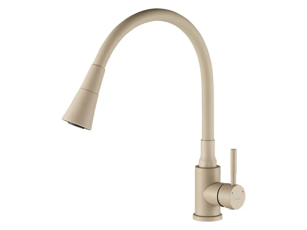 SELVA stojací kuchyňská baterie béžová Lage Prijs