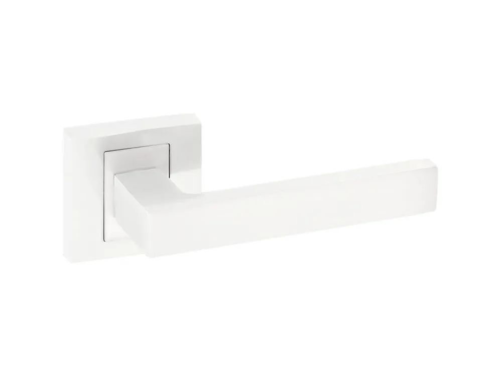 Klika QUBIK II hranatá rozeta - bílá - (komplet 2 ks) Shop Nu