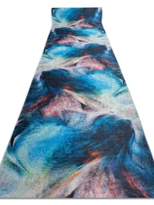 Nízká Cena Běhoun pogumovaný PRATELNÝ LOTUS COLOR 36500 Abstraktní modrý červený vícebarevný