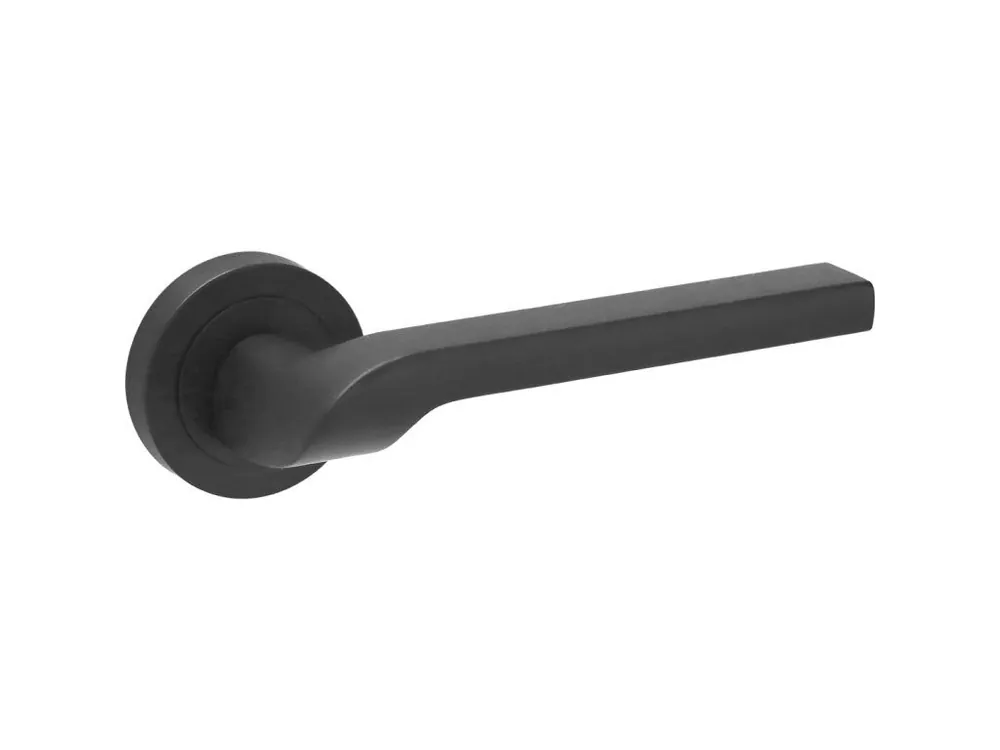 Klika LUGA II kulatá rozeta - černá - (komplet 2 ks) Exclusieve Aanbieding