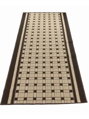 Ihned K Objednání Běhoun venkovní Sisal CORDA 1013 1 424 Geometrický béžový hnědý