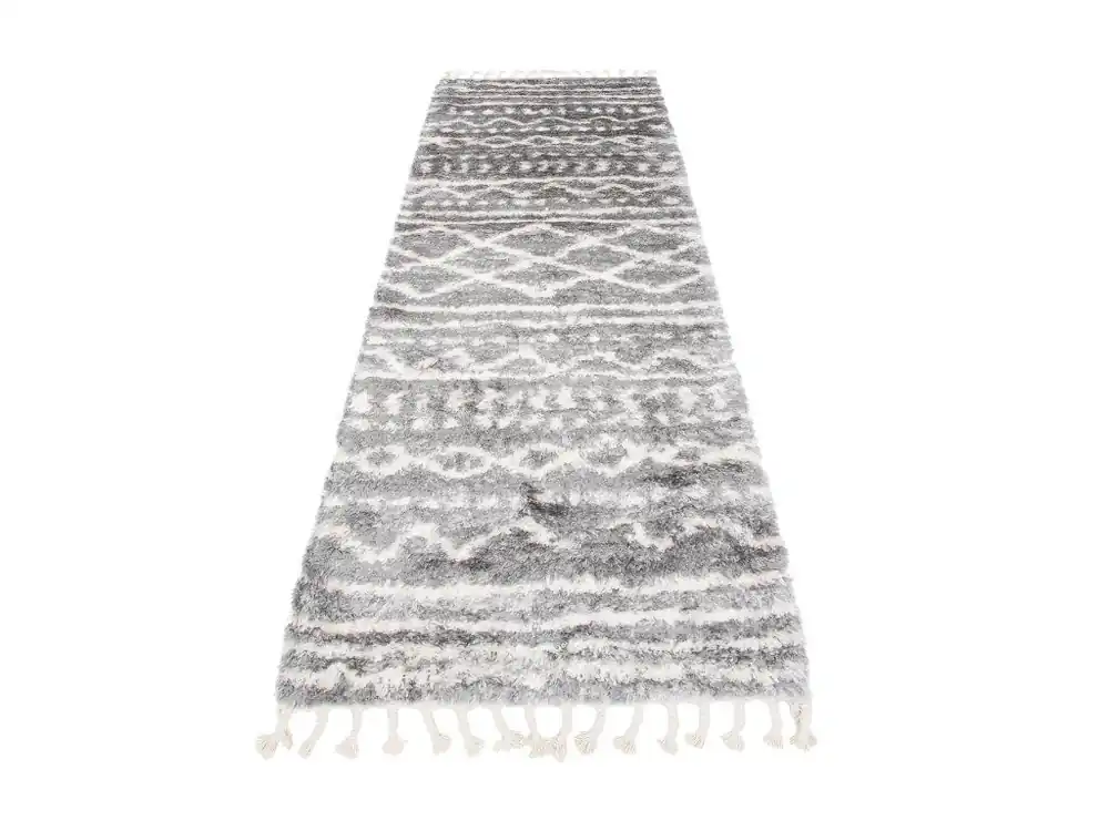 Kusový Běhoun Shaggy AZTEC FN28A Tmavě Šedý Horká Nabídka
