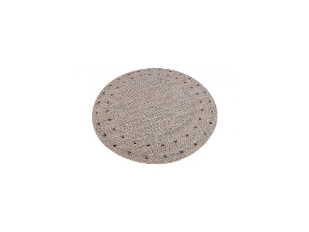 Kulatý koberec Sisal MELISSA KE63A hnědý Bestseller