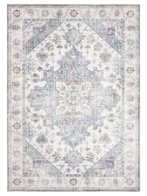 Novinka Klasický kusový koberec FLANNEL PRINTED JZ-1205A krémový