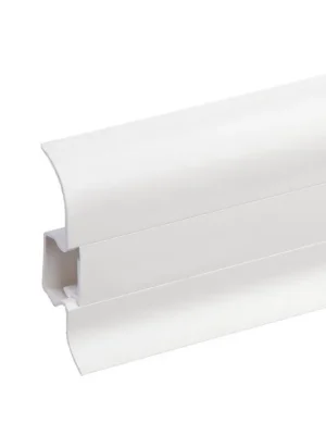 Podlahová lišta soklová PVC - Cezar Premium 9003 bílá mat (2,2) Ihned K Objednání