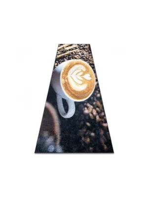 Must-Have Kusový koberec vhodný k praní ANDRE 33210 Káva Latte hnědý