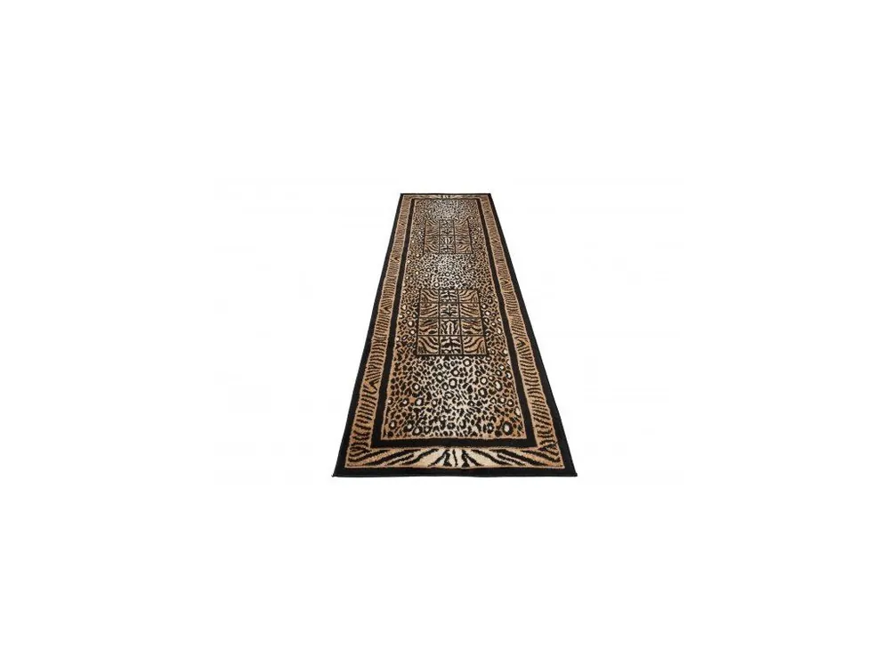 Koberec Běhoun ATLAS 6600A béžový černý Seizoensaanbieding