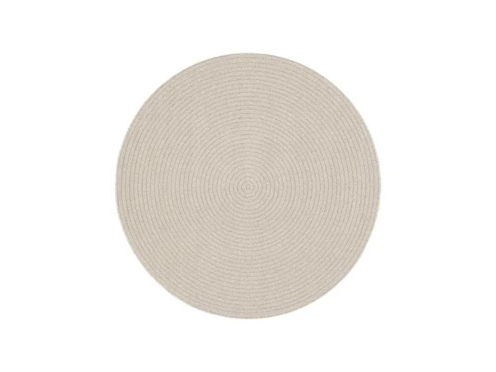 Weekendaanbieding Kulatý koberec vlněný Agnella Noble Ruti Geometrický světle béžový