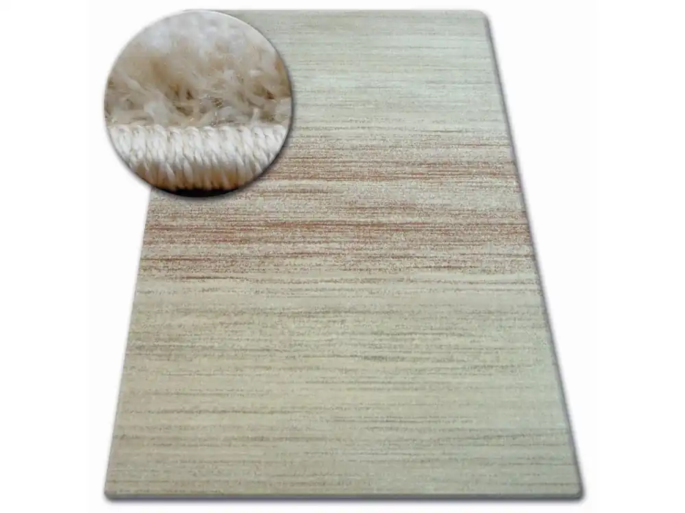 Kusový koberec Shadow 8622a krémový hnědý Flitsaanbieding