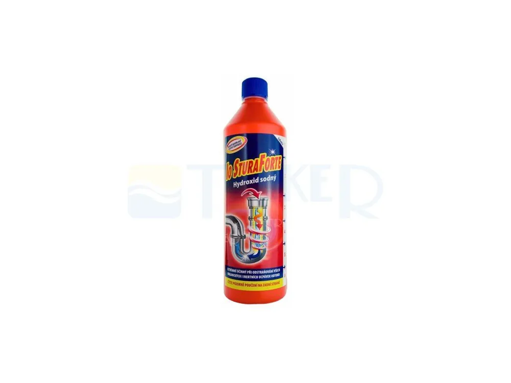 Čistič odpadů SturaForte Hydroxid sodný 1000ml Uitverkoop