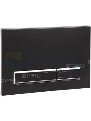 SLW 02F Automatický splachovač WC pro montážní rám SLR 21, 24V DC, černé tlačítko Časově Omezené