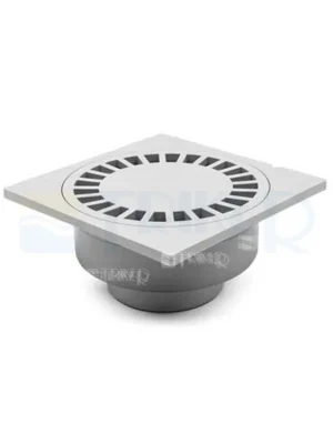 Vrácení Zdarma Vpusť podlahová PV 250 75/110 P s vodní hladinou, spodní odpad 75/110 mm, plastová mřížka