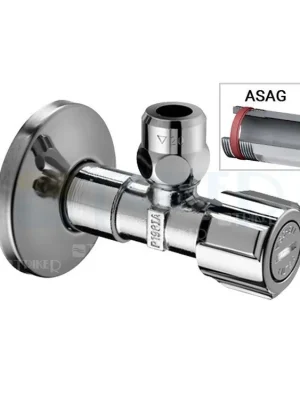 Schell COMFORT Rohový ventil s filtrem 1/2" x 3/8" s matkou, samotěsnící závit ASAG Bestseller
