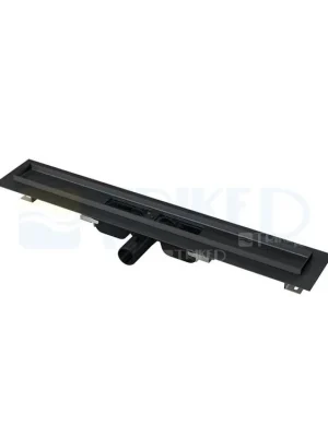 Žlab podlahový APZ101 LOW pro perforovaný rošt 1150 mm, boční odtok 40 mm, černý - mat Nejprodávanější