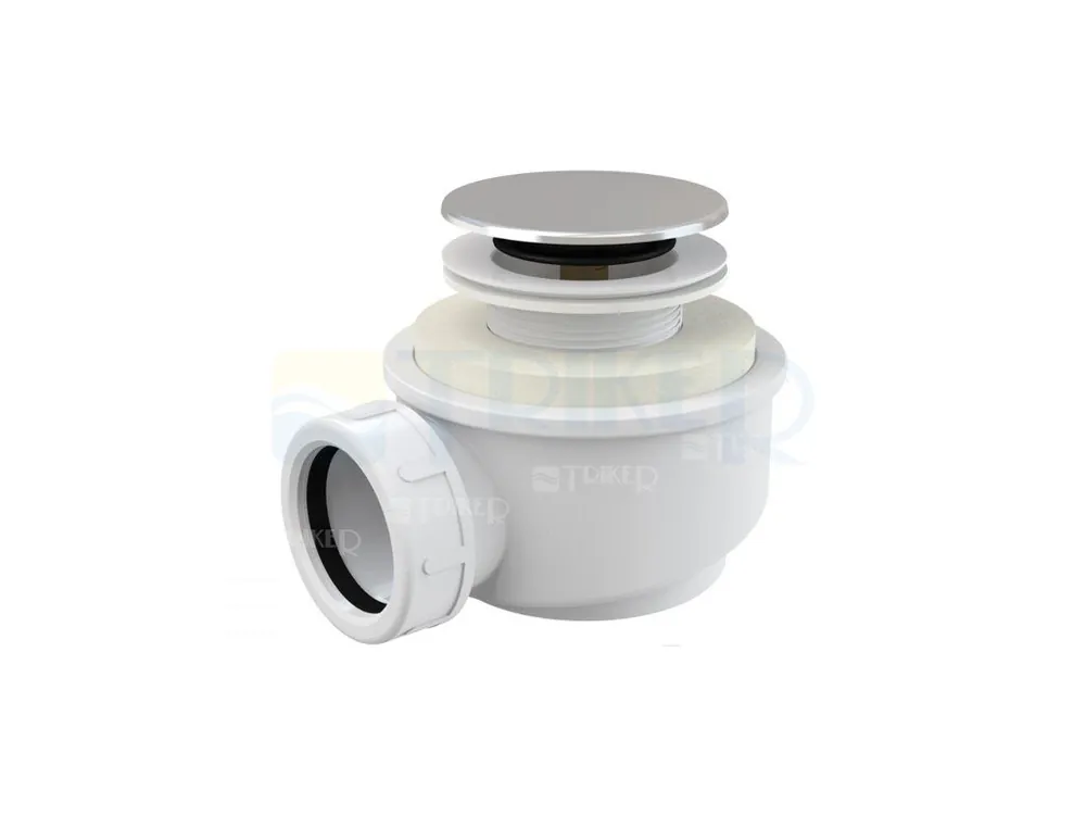 Sezónní Sleva Sifon sprchový klik-klak A476 pro vaničky s otvorem 50 mm, snížený