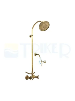 Morava Retro MK 181.5/3SM sprchová nástěnná baterie 150mm Lage Kosten