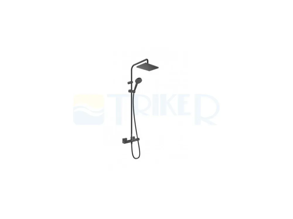 Exclusieve Aanbieding VERNIS SHAPE SHOWERPIPE 230 1JET+S.termostat černá