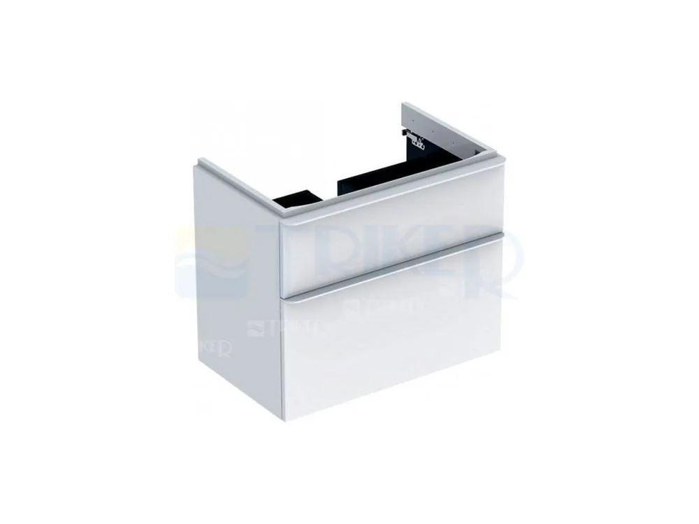Smyle Square skříňka pod umyvadlo 75 cm láva (2Z) Laatste Kans