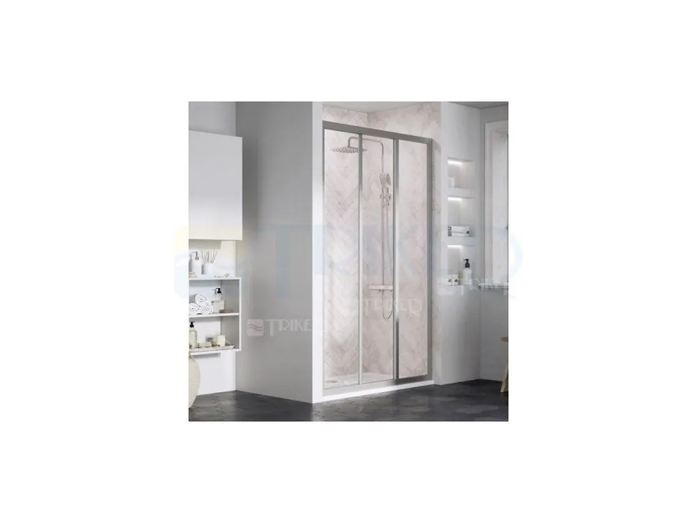 Tijdelijk Beschikbaar ASDP3-120/198 sprchové dveře satin/pearl