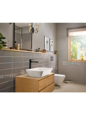 REBRIS E 240 umyvadlová baterie ECO COOLSTART s výpustí černá Bezpečná Platba