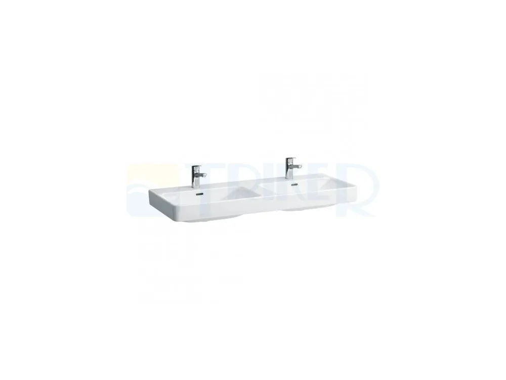 Laufen Pro S dvojumyvadlo 120 x 46 cm s otvorem bílé+LCCA Merkproduct