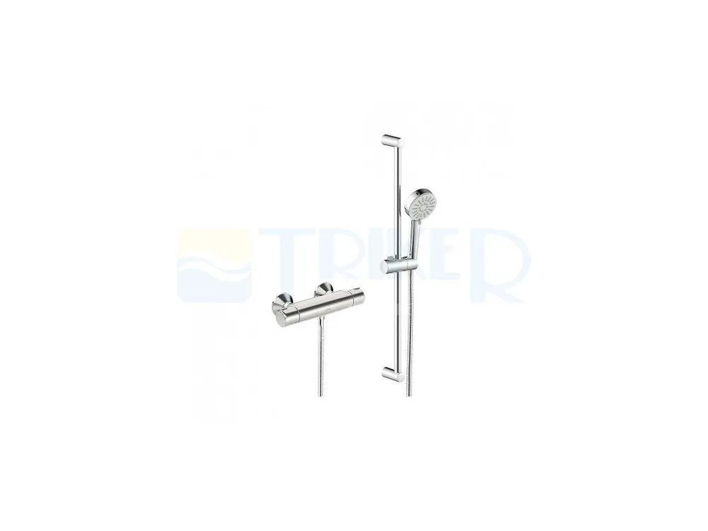 Betrouwbaar HansaBasic sprchový termostat + sprchový set