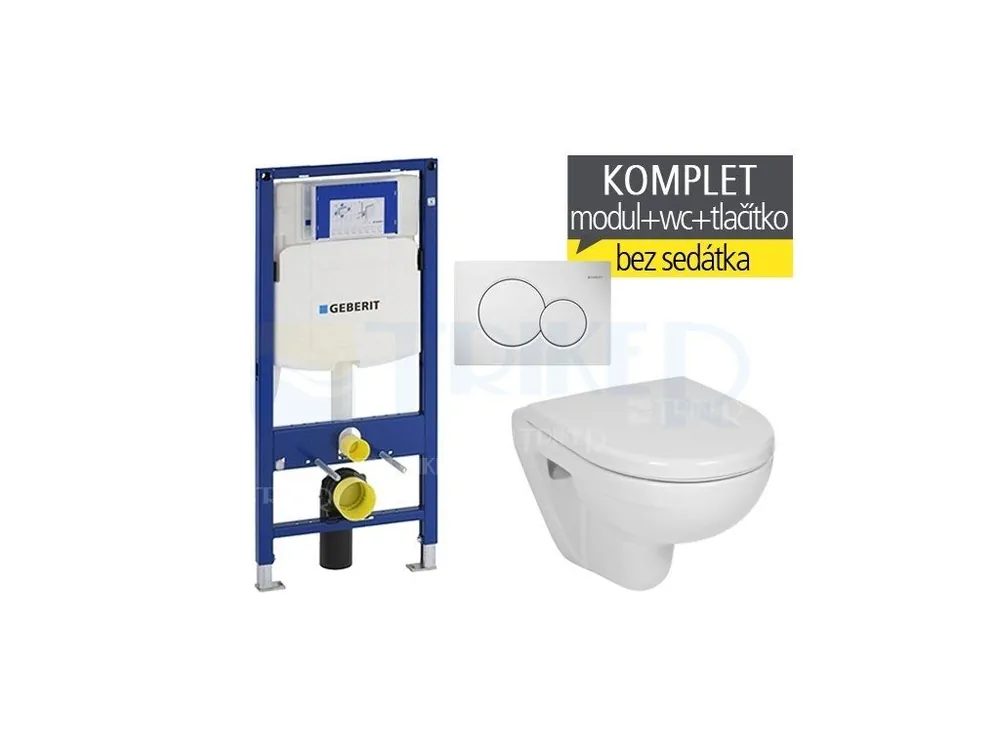 Direct Verzonden Závěsný WC komplet T-06 Duofix + Lyra plus Compact klozet závěsný 49 cm