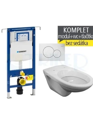 Závěsný WC komplet T-07 Duofix Special + EP klozet závěsný Víkendová Akce
