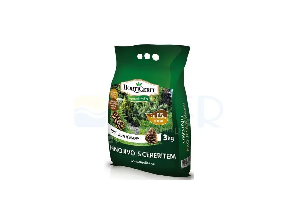 Direct Beschikbaar Hnojivo pro jehličnany 3kg HortiCerit