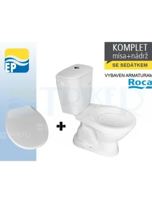 Aanbieding EP klozet kombinační 63 spodní odpad, sedátko se zpomalovacím mechanismem