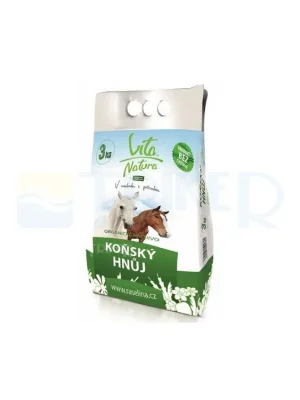 Hnůj koňský 10kg Vita Natura Flitsaanbieding