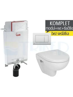 Závěsný WC komplet T-30 Alca pro zazdění + Lyra Compact Speciale Akce