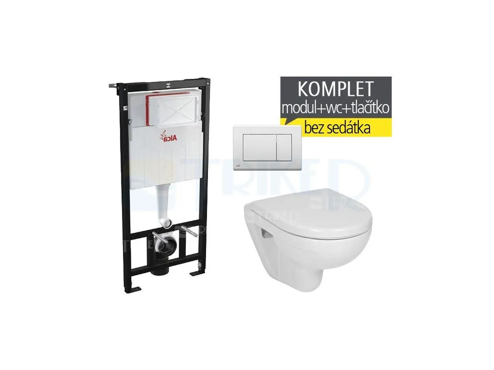 Actieprijs Závěsný WC komplet T-31 Alca do sádrokartonu + Lyra Compact