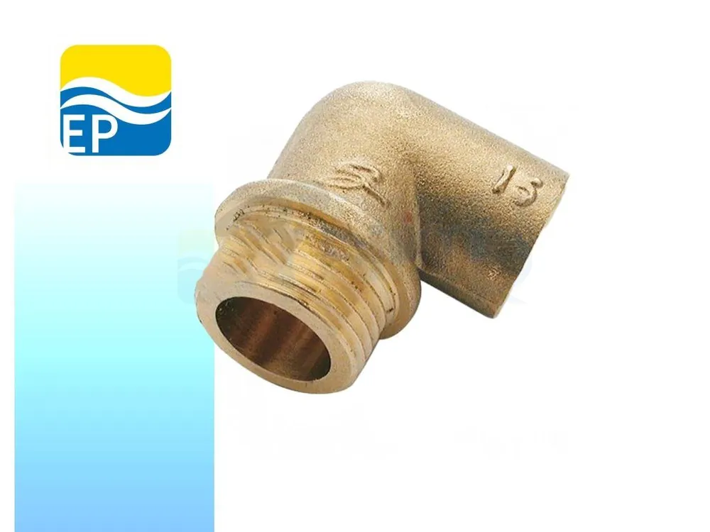 EP CU koleno 90°vnější závit 4092G 15x1/2" Actieprijs