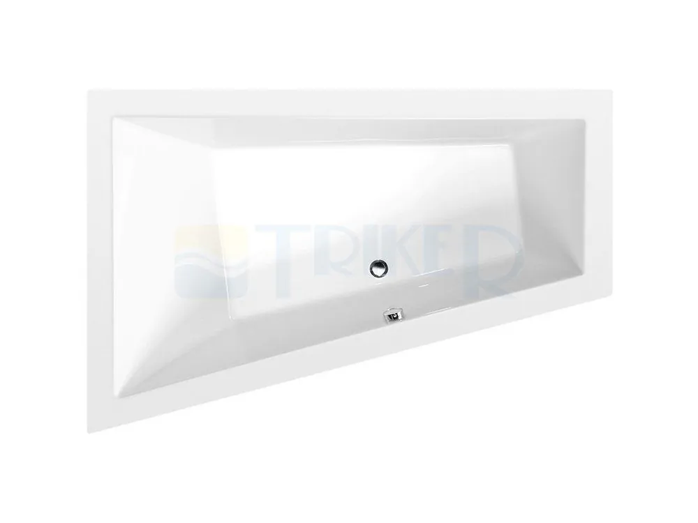 TRIANGL L asymetrická vana s konstrukcí 180x120x50 Speciale Aanbieding