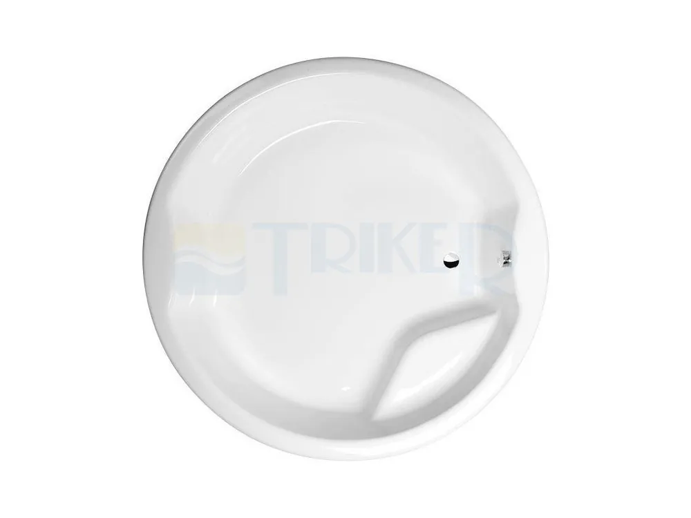Superprijs ROYAL ROUND kulatá vana s konstrukcí 172x172x49cm
