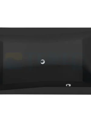 Aanbieding QUEST obdélníková vana 180x100x49cm, černá mat