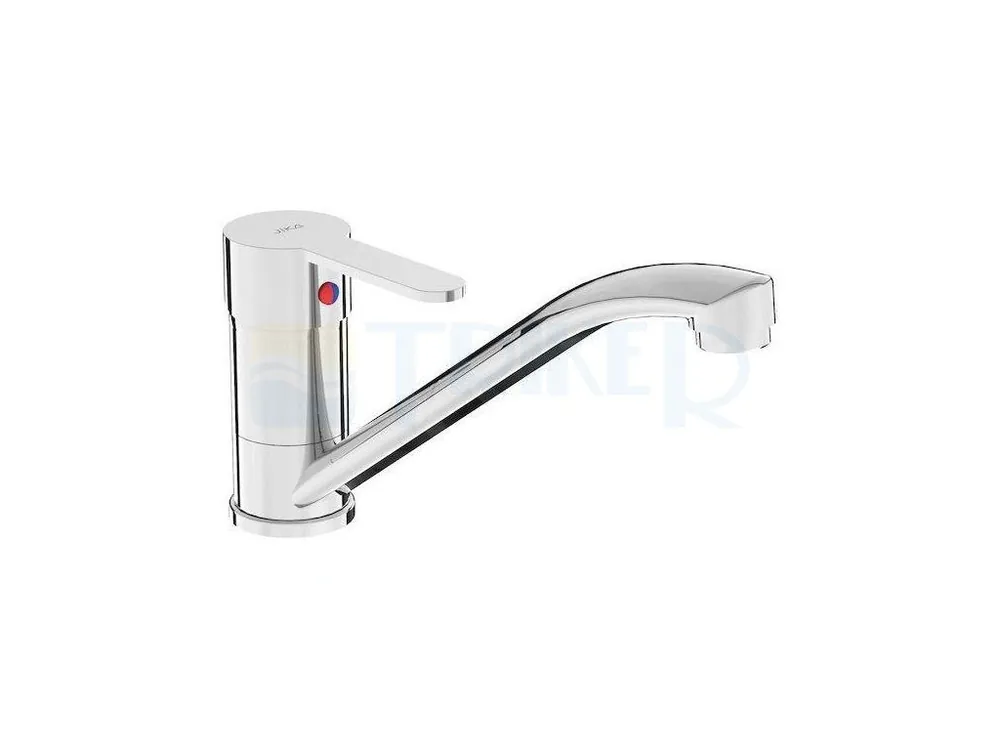 Lyra Smart dřezová stojánková baterie s otočným ramínkem 210mm, chrom Koopje
