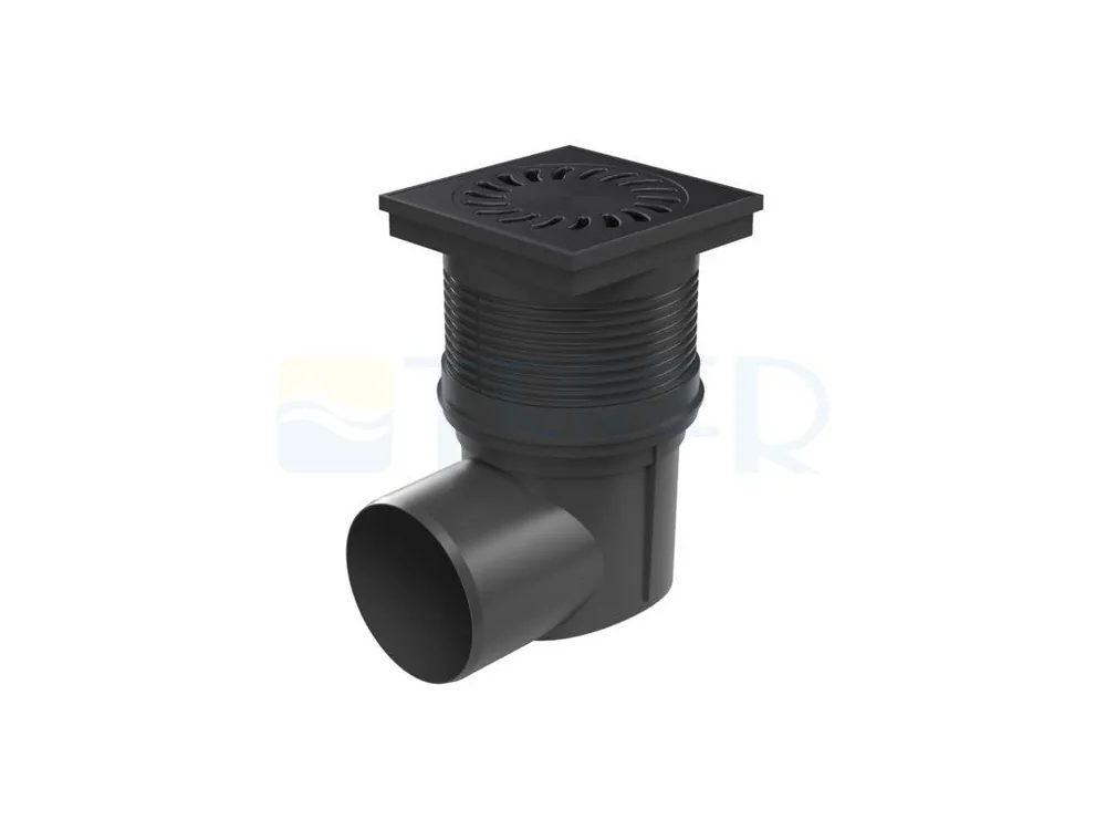 Vpusť kanalizační boční 110mm - neptun litinová mříž Omezená Nabídka