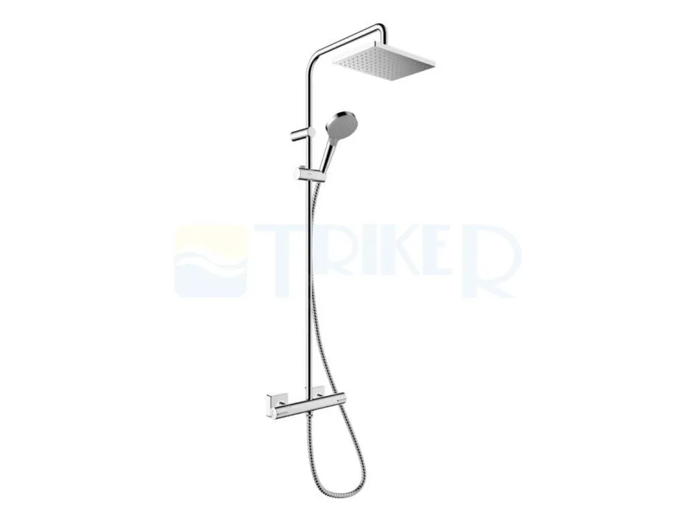 Ihned K Objednání Vernis Shape Showerpipe 230 1jet EcoSmart s termostatem, CR