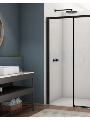 Voordeelprijs D22S2BR posuvné dveře 1000/2000 černá matná/screen, pravé