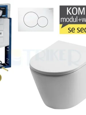Závěsný WC komplet T-05 Kombifix ECO + EP klozet tornádo + Sigma01 Speciale Aanbieding