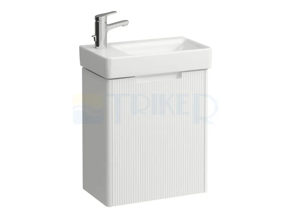 Dagaanbieding JUNA skříňka s umývatkem 48x28cm L, šedá traffic