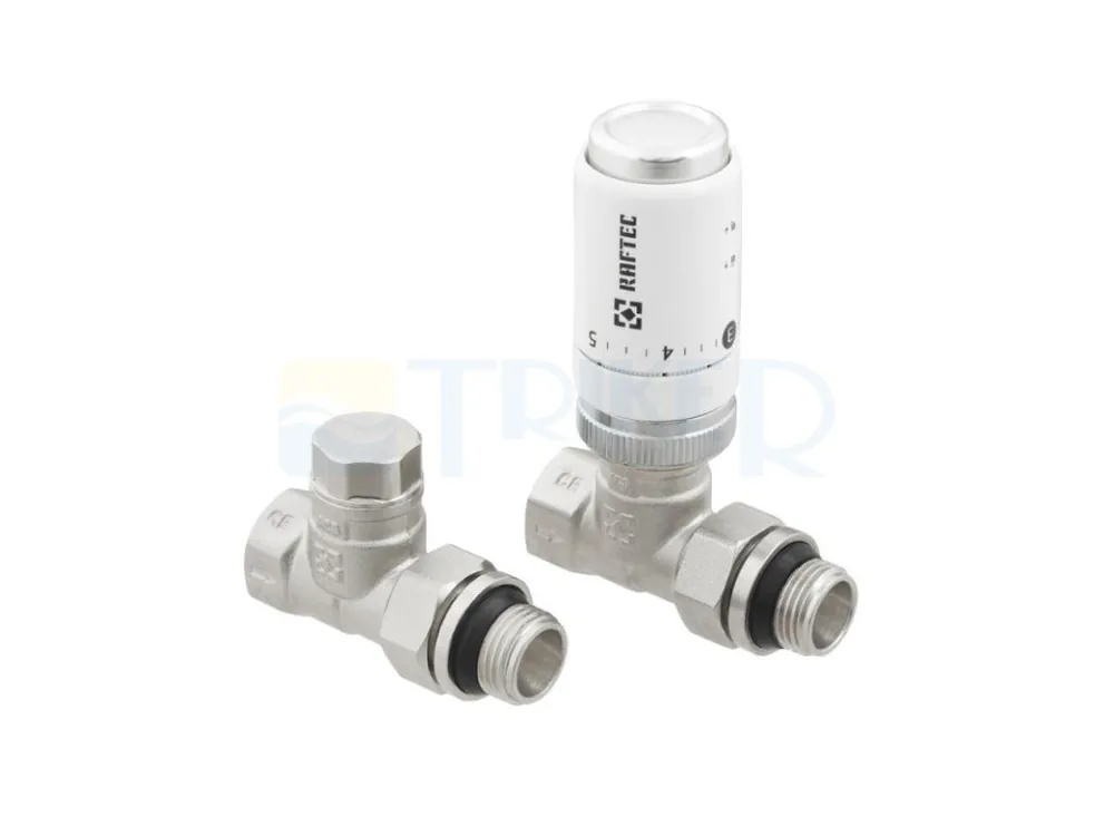 Sada radiátorová Raftec přímá (TV+V+H) DN15 1/2" Fabrieksprijs