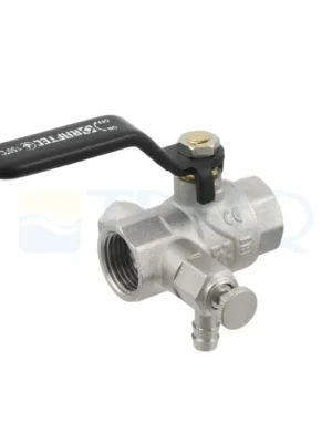 Koupit Online Kohout kulový RAFTEC BLACK s pákou a vypuštěním MM DN15 1/2"